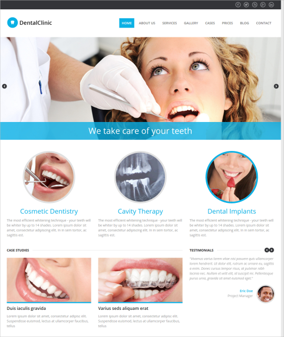 Dentist Website Design Houston