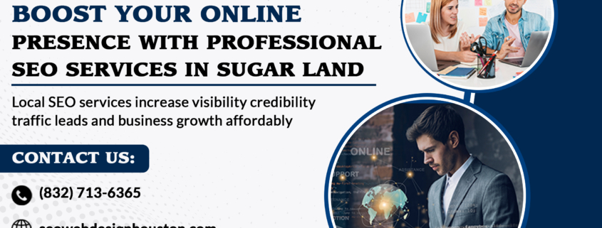 Boost Your Online Presence with Professional SEO Services in Sugar Land