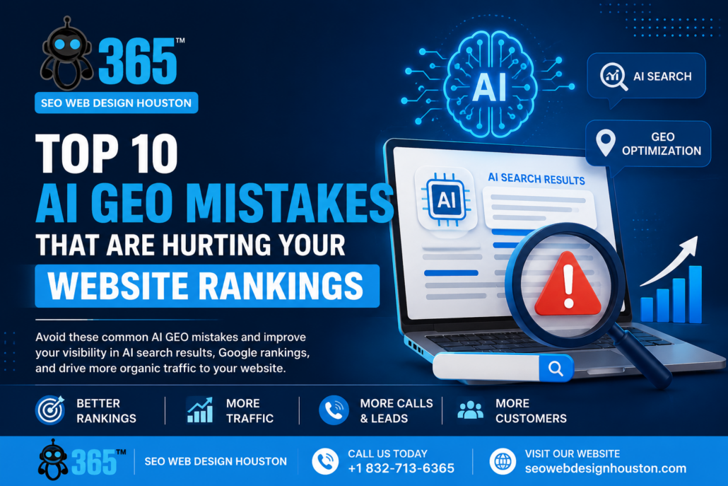 AI GEO Mistakes